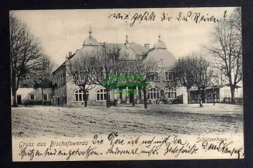 129264 AK Bischofswerda 1917 Schützenhaus