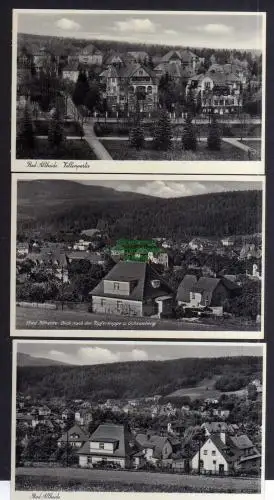 122325 3 AK Bad Altheide Villen Töpferkoppe Ochsenberg um 1930 Polanica-Zdrój
