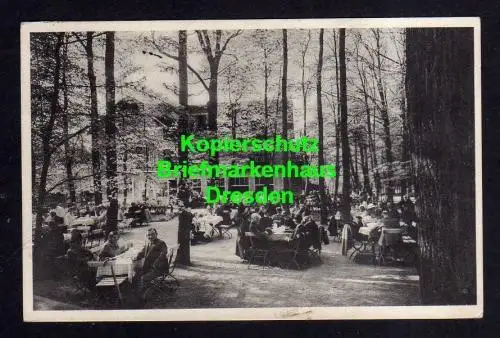 118083 AK Mügeln 1938 Waldschänke Forsthaus Oschatz
