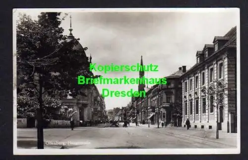 118028 AK Offenburg Hauptstraße Fotokarte um 1935