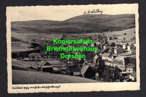 114774 AK Neudorf Erzgebirge 1935 am Fuße des Fichtelberges