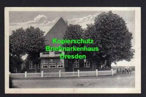 114837 AK Treuholz Gastwirtschaft zum Lindenhof 1934 Landpoststempel Schulenburg