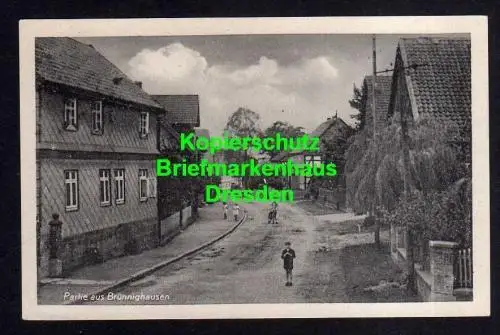 114632 AK Brünnighausen Dorfstraße um 1935