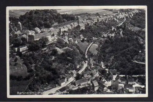 108843 AK Bartenstein Schrozberg Luftbild Fliegeraufnahme um 1935