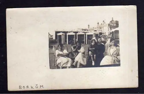 103058 AK Borkum Nordseebad Fotokarte 1922