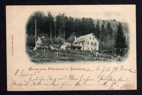 103120 AK Silberborn bei Harzburg 1898