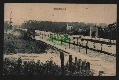 135290 AK Berlin Spandau Heerstrasse Brücke 1926 Verlag Goldiner