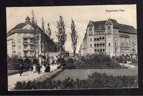 103603 AK Berlin 1910 Bayrischer Platz Verlag Saalfeld