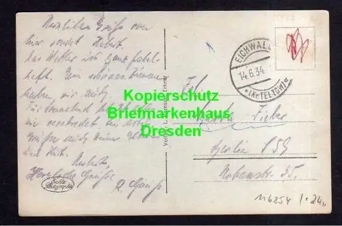 116854 AK Berlin-Schmöckwitz Wernsdorf Tel. Erkner 1934 Fotokarte Restaurant zur