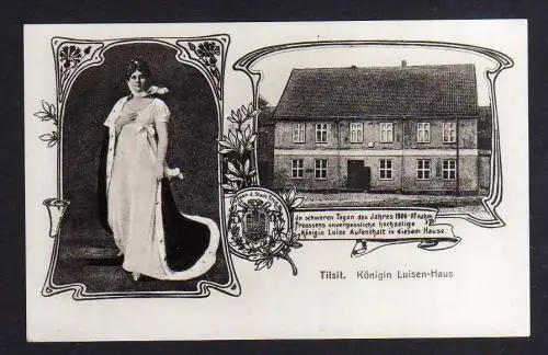 105784 AK Sowetsk Tilsit Ostpreußen Königin Luisen Haus