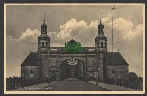 144947 AK Tilsit Ostpreußen Sowetsk um 1935 Königin Luise Brücke