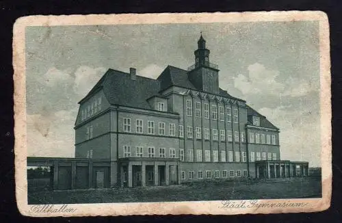 93817 AK Dobrowolsk Pillkallen Ostpreußen Städt. Gymnasium
