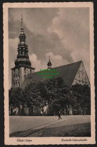 149427 AK Tilsit Opr. Deutsche Ordenskirche 1943