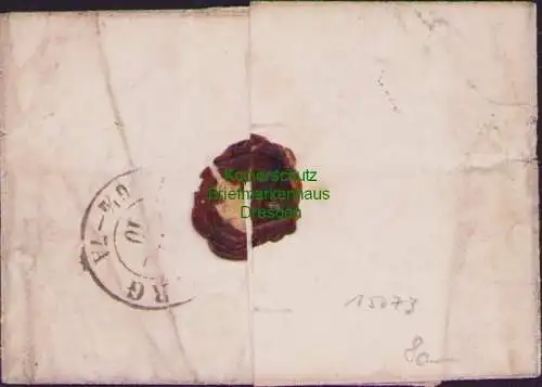 B15673 Brief NDP Ein Groschen Oker um 1870 nach Harzburg ohne Inhalt