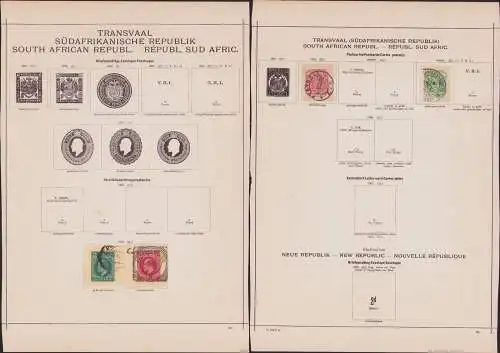 B15489 25 Ganzsachen Ausschnitte Afrika britsche franz. portugiesische Kolonien