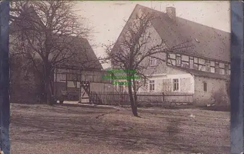 158504 AK Marbach Striegistal Amtsh. Döbeln 1918 Fotokarte Bauerngehöft