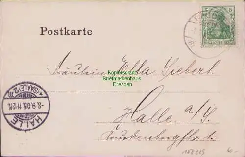 158329 AK Raudten i. Schlesien 1905 Kirche Rathaus Hauptbahnhof Post Schloss Bur