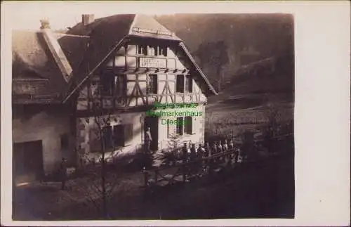 158402 AK Fotokarte Forsthaus Spitzberg Elsass Vogesen um 1920