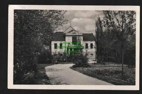 132936 AK Slapanice Sokolovna Schlapanitz bei Brünn 1942 Fotokarte Villa