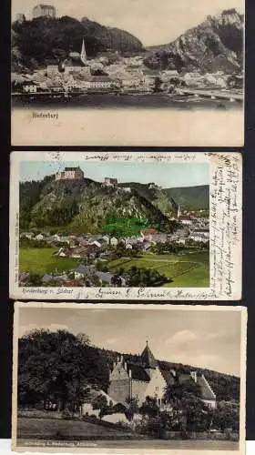 132189 AK Riedenburg von Südost 1906 Aicholding Altmühltal