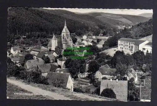 132295 AK Kirchhundem Sauerland Panorama 1963