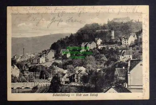 132510 AK Hohenlimburg Hagen Blick zum Schloss 1922