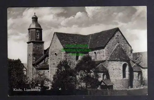 132243 AK Lippoldsberg Wesertal Kr. Kassel Kirche 1938