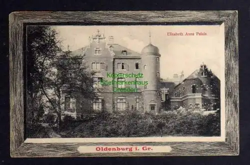 124432 AK Oldenburg i. Gr. 1919 Elisabeth Anna Palais