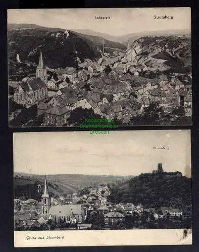 124584 AK Stromberg Hunsrück 1908 Fustenburg