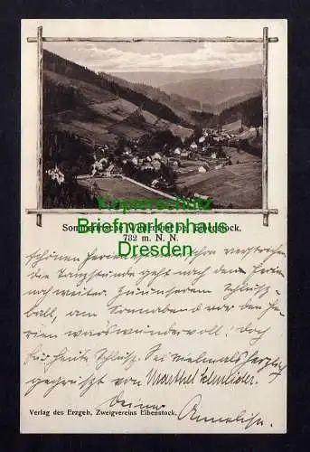 121118 AK Sommerfrische Wildenthal bei Eibenstock um 1910 Verlag des Erzgeb. Zwe