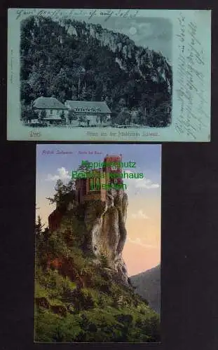121232 2 AK Doos Oberfranken Fränkische Schweiz 1898 und ca. 1925