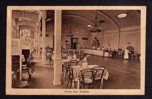 112878 AK Bremen Burg 1912 Gärdes Hotel F. Reichardt Großer Saal Eingänge