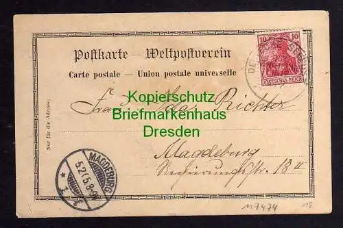 117474 AK Nordd. Lloyd Reichspostdampfer Prinz Heinrich 1905 Seepost Ost Asiatis