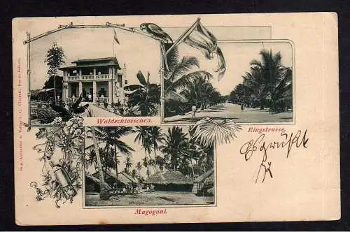 97883 AK DOA Dar-Es-Salaam 1901 Waldschlösschen Ringstrasse Magogoni Eingeborene