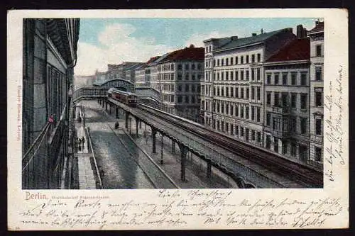 40733 AK Berlin Hochbahnhof Prinzenstrasse 1903