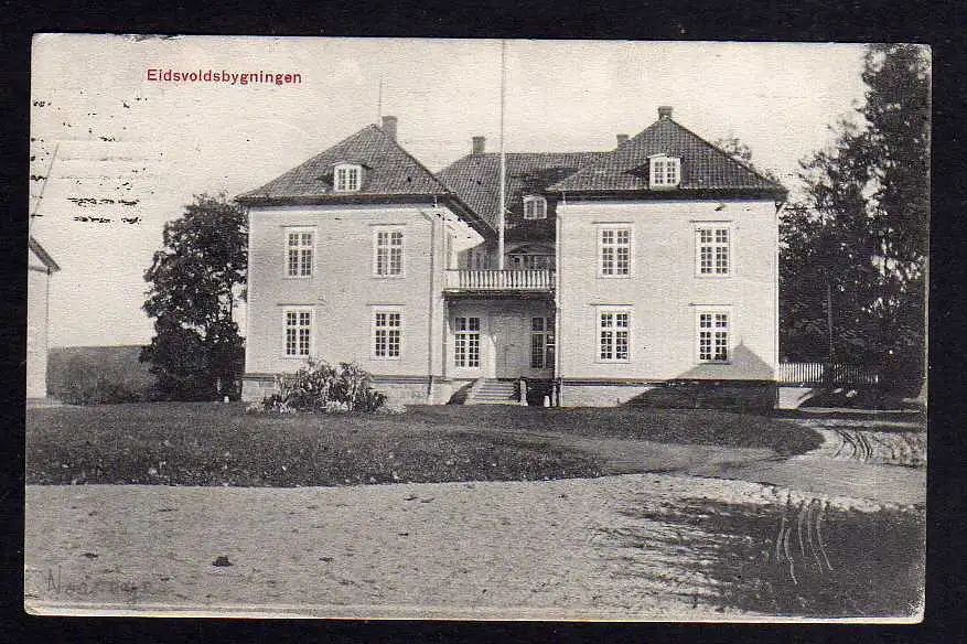 92779 AK Eidsvoll Eidsvoldsbygningen 1906 Norge Norwegen