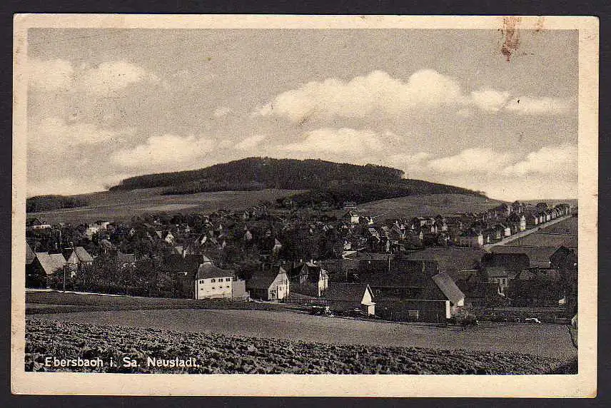 66791 AK Ebersbach Sachsen Siedlung 1941