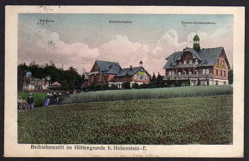 66797 AK Hohenstein-Ernstthal Bethlehemstift 1913