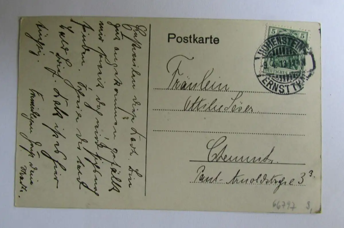 66797 AK Hohenstein-Ernstthal Bethlehemstift 1913