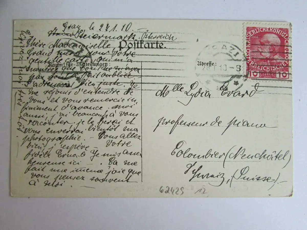 62429 AK Graz Steiermark 1910 Eisturm auf dem Schlossberge
