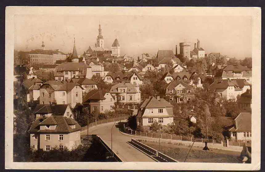 50735 AK Tabor 1950 Südböhmen Tschechien