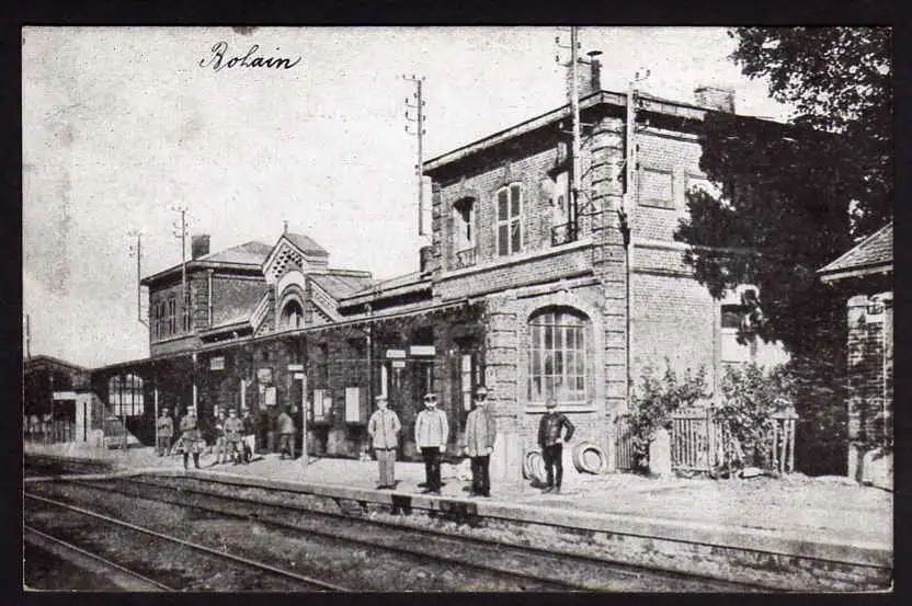 44555 AK Bohain 1917 Bahnhof