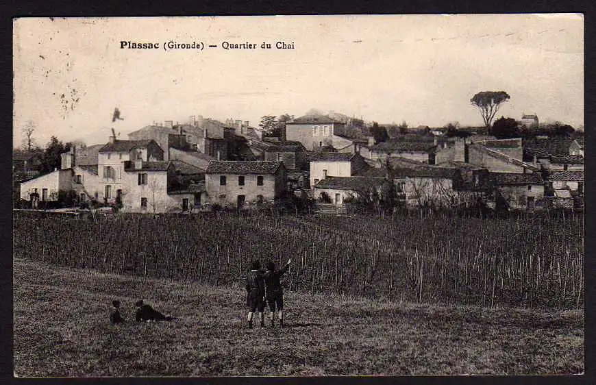 43342 AK Plassac Gironde Quartier du Chai Weinberg 1931