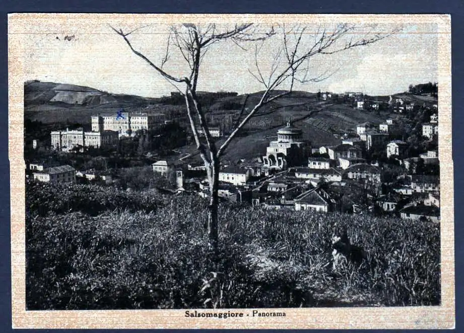 38153 AK Salsomaggiore Terme Prov. Parma Panorama 1949