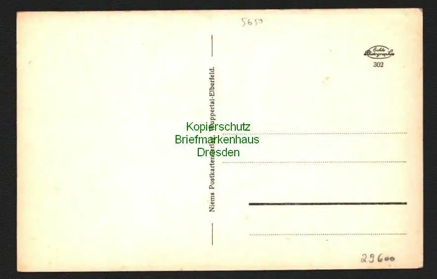 29600 AK Solingen Neue Sparkasse am Schlagbaum, ungelaufen um 1930 Mühlenplatz