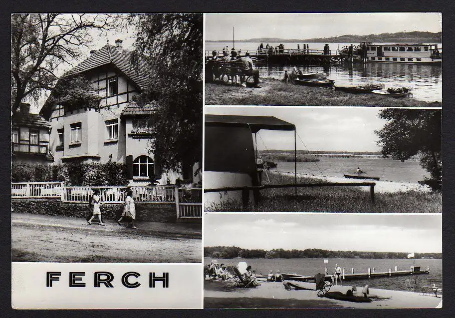 29452 AK Ferch Am Schwielowsee, gelaufen 1981