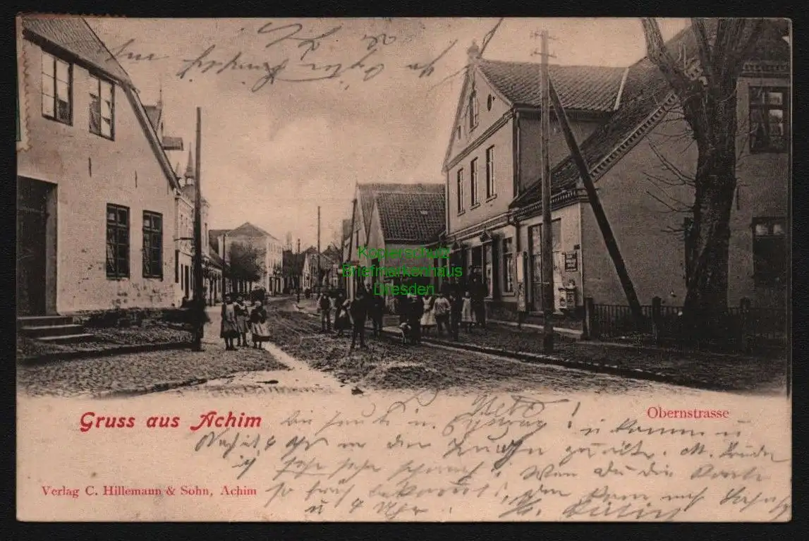 148208 AK Achim Obernstraße 1902 Verden