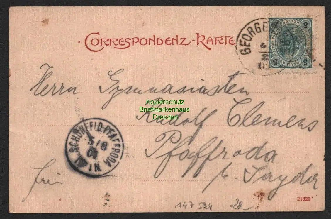 147524 AK Georgendorf  Cesky Jiretin 1904