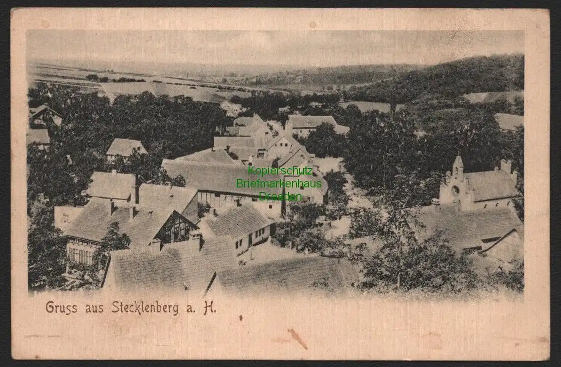 147584 AK Stecklenburg a. Harz um 1900