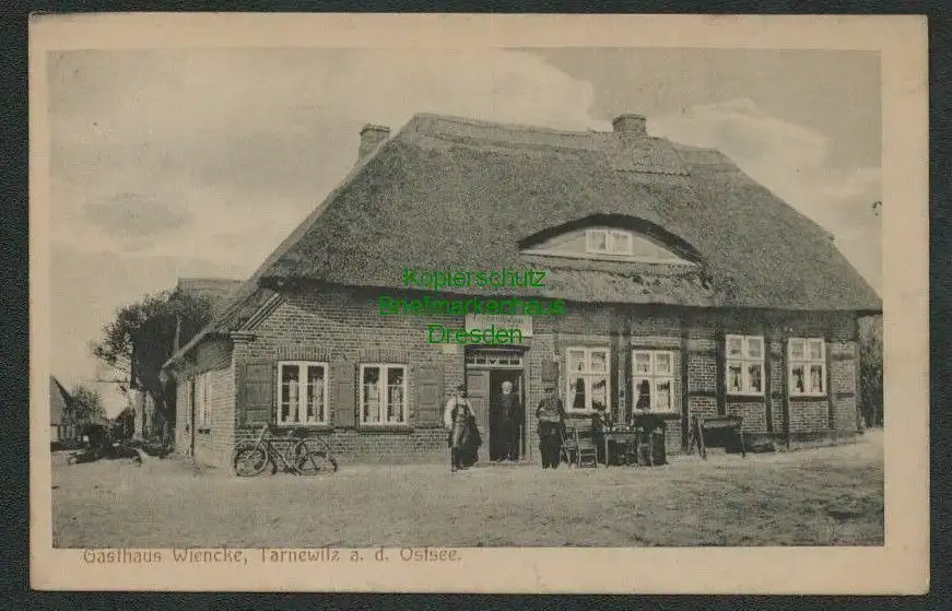 137891 AK  Tarnewitz Boltenhagen Gasthaus Wiencke 1917